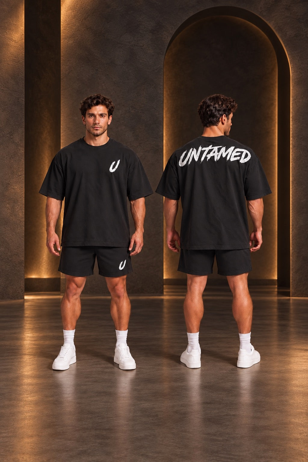 Cotton Shorts - Black